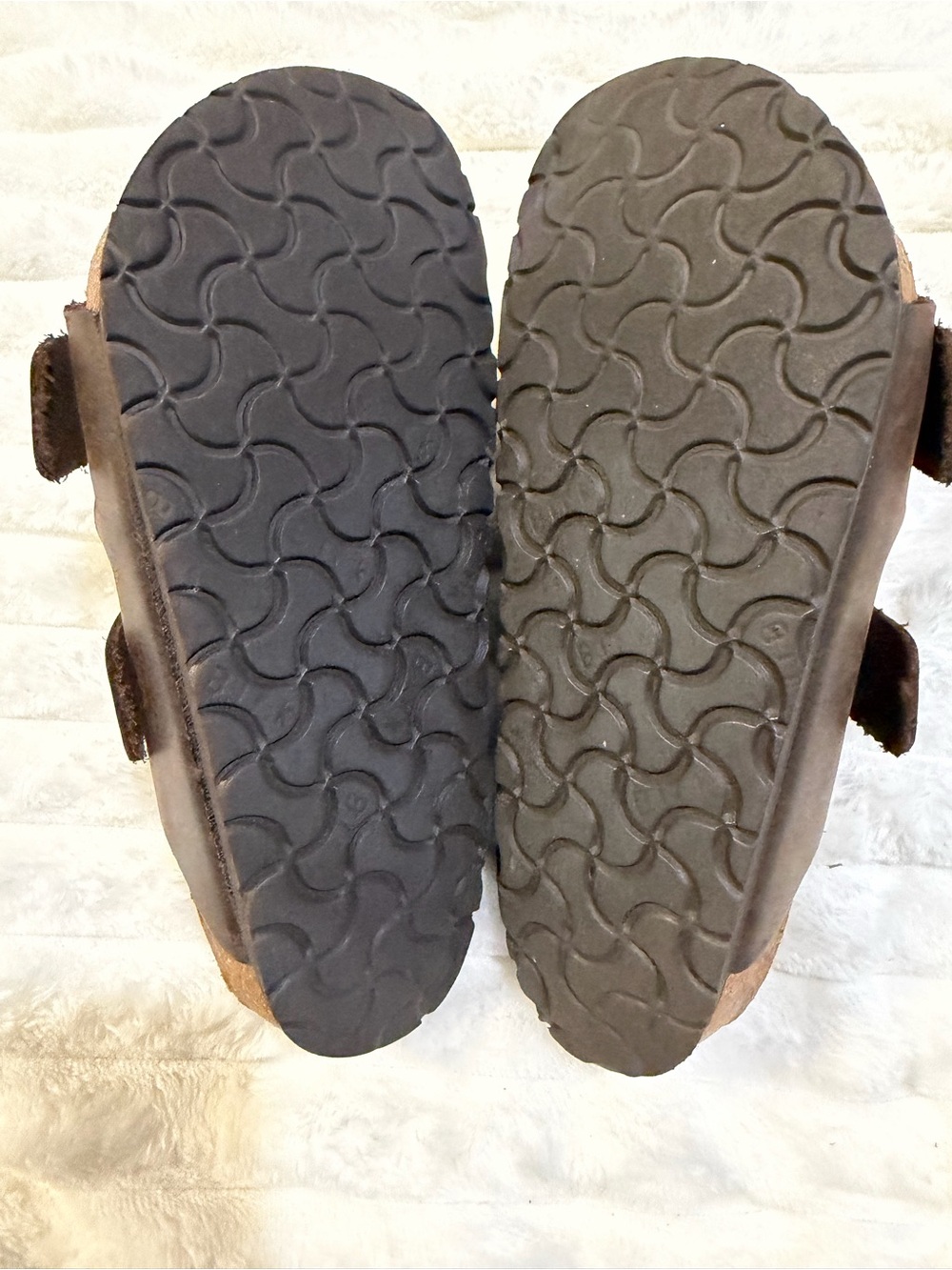 Birkenstock Arizona Brown Leather Two-Strap Sandals - Picture 2 of 2